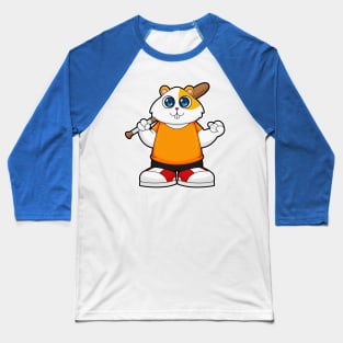 Hamster at Baseball with Baseball bat Baseball T-Shirt